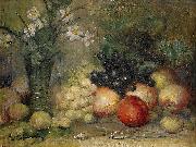 Emma Ekwall Stilleben med frukter oil painting
